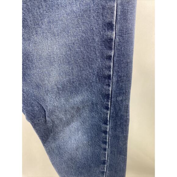 Levi's 512 Slim Tapered Leg Distressed Denim Blue Jeans Men's Size 28x30 - Picture 4 of 10